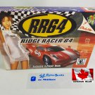 RIDGE RACER 64 - N64, Nintendo64 Custom replacement Box optional w/ Insert Tray & PVC Protector