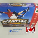 TONY HAWK'S PRO SKATER 3 - N64, Nintendo64 Custom replica Box optional w/ Insert Tray & PVC Protect