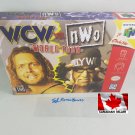 WCW NWO WORLD TOUR - N64, Nintendo64 Custom replacement Box optional w/ Insert Tray & PVC Protector