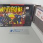 WOLVERINE ADAMANTIUM RAGE - SNES, Super Nintendo Custom Box optional w/ Insert Tray & PVC Protector