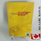 MANUAL N64 - 007 GOLDEN EYE - JAMES BOND Nintendo64 Replacement Instruction Manual Booklet