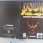 MANUAL N64 - DOOM 64 - Nintendo64 Replacement Instruction Manual Booklet