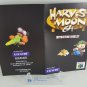 MANUAL N64 - HARVEST MOON 64 - Nintendo64 Replacement Instruction Manual Booklet