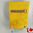 MANUAL N64 - MARIO PARTY 3 - Nintendo64 Replacement Instruction Manual Booklet