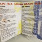 MANUAL N64 - MEGA MAN 64 - Nintendo64 Replacement Instruction Manual Booklet