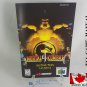 MANUAL N64 - MOTRTAL KOMBAT 4 - Nintendo64 Replacement Instruction Manual Booklet