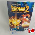 MANUAL N64 - RAYMAN 2 GREAT ESCAPE - Nintendo64 Replacement Instruction Manual Booklet