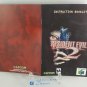 MANUAL N64 - RESIDENT EVIL 2 - Nintendo64 Replacement Instruction Manual Booklet