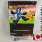 MANUAL SNES - MEGA MAN SOCCER - Super Nintendo Replacement Instruction Manual Booklet