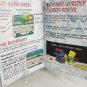 MANUAL SNES - SIMPSONS BART'S NIGHTMARE - Super Nintendo Replacement Instruction Manual Booklet
