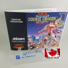 MANUAL NES - DOUBLE DRAGON 2 - Nintendo Replacement Instruction Manual Booklet