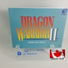 MANUAL NES - DRAGON WARRIOR II (2) - Nintendo Replacement Instruction Manual Booklet