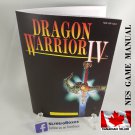 MANUAL NES - DRAGON WARRIOR IV (4) - Nintendo Replacement Instruction Manual Booklet