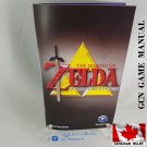 MANUAL GCN - LEGEND OF ZELDA COLLECTORS EDITION - Nintendo Gamecube Replacement Instruction Booklet