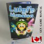 MANUAL GCN - LUIGI'S MANSION - Nintendo Gamecube Replacement Instruction Booklet