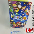 MANUAL GCN - MARIO PARTY 4 - Nintendo Gamecube Replacement Instruction Booklet