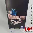 MANUAL GCN - RESIDENT EVIL 2 - Nintendo Gamecube Replacement Instruction Booklet