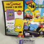 MANUAL GCN - SIMPSONS HIT AND RUN - Nintendo Gamecube Replacement Instruction Booklet