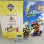 MANUAL GCN - SUPER MARIO SUNSHINE - Nintendo Gamecube Replacement Instruction Booklet