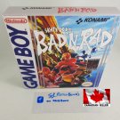 SKATE OR DIE BAD 'N RAD - Nintendo Game Boy Custom Box optional w/ Insert Tray & PVC Protector