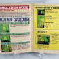 MANUAL SNES - ACT RAISER - Super Nintendo Replacement Instruction Manual Booklet