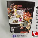 MANUAL SNES - CHRONO TRIGGER - Super Nintendo Replacement Instruction Manual Booklet