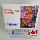 MANUAL NES - IKARI WARRIORS 3 - Nintendo Replacement Instruction Manual Booklet
