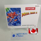 MANUAL NES - MEGA MAN 5 - Nintendo Replacement Instruction Manual Booklet Megaman V