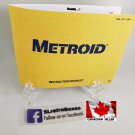 MANUAL NES - METROID (YELLOW) - Nintendo Replacement Instruction Manual Booklet