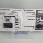 MANUAL NES - TEENAGE MUTANT NINJA TURTLES - Nintendo Replacement Instruction Manual Booklet TMNT