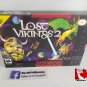 LOST VIKINGS 2 - SNES, Super Nintendo Custom replacement Box optional w/ Insert Tray & PVC Protector
