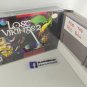 LOST VIKINGS 2 - SNES, Super Nintendo Custom replacement Box optional w/ Insert Tray & PVC Protector