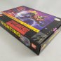 POWER RANGERS THE FIGHTING EDITION - SNES, Super Nintendo Box w/ Insert Tray & PVC Protector