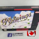 PILOTWINGS - SNES, Super Nintendo Custom replacement Box optional w/ Insert Tray & PVC Protector