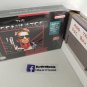 THE TERMINATOR - SNES, Super Nintendo replacement Custom Box optional w/ Insert Tray & PVC Protector