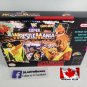 WWF SUPER WRESTLEMANIA - SNES, Super Nintendo Custom Box optional w/ Insert Tray & PVC Protector
