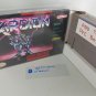 XARDION - SNES, Super Nintendo Custom replacement Box optional w/ Insert Tray & PVC Protector