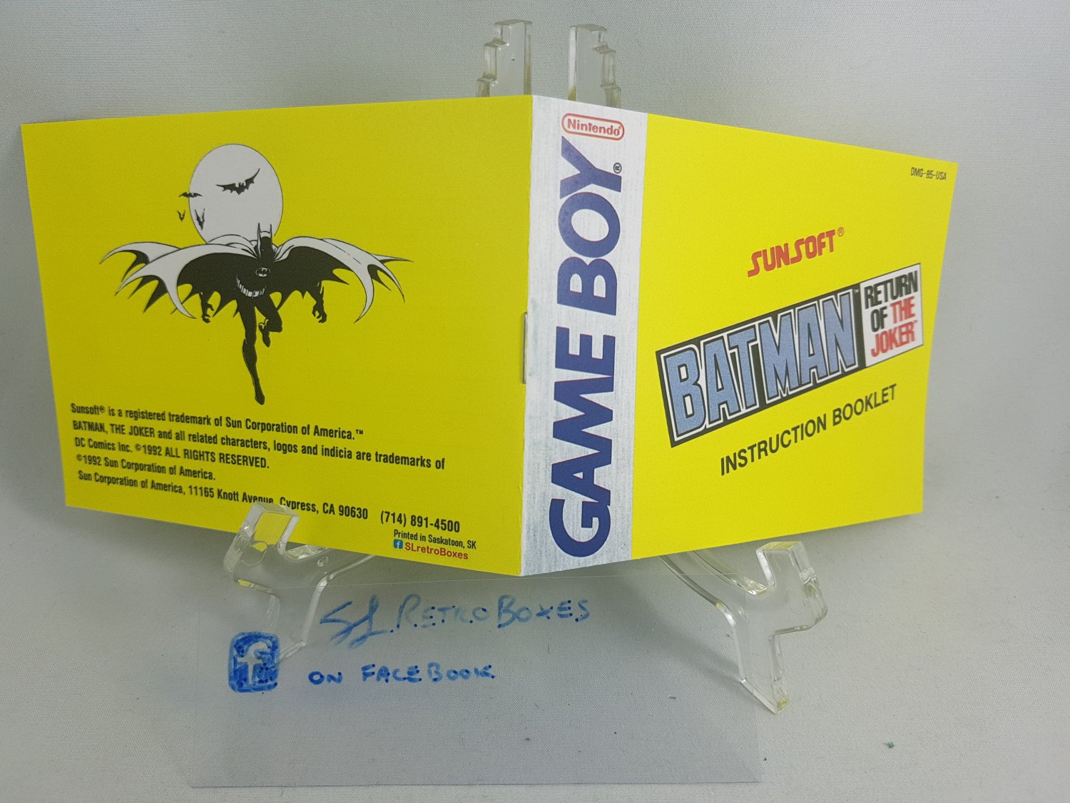 CASSETTA / GIOCO PER GAME BOY BATMAN (JOKER) - RARISSIMO
