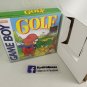GOLF - Nintendo Game Boy Custom replacement replica Box w/ Insert Tray & PVC Protector