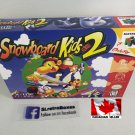SNOWBOARD KIDS 2 - N64, Nintendo64 Custom replacement Box optional w/ Insert Tray & PVC Protector