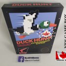DUCK HUNT - NES, Nintendo Custom replacement BOX optional w/ Dust Cover & PVC Protector