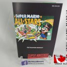 MANUAL SNES - SUPER MARIO ALL-STARS - Super Nintendo Replacement Instruction Booklet Allstars