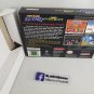 SUPER MARIO ALL-STARS & SUPER MARIO WORLD - SNES Custom Box w/ Insert Tray & PVC