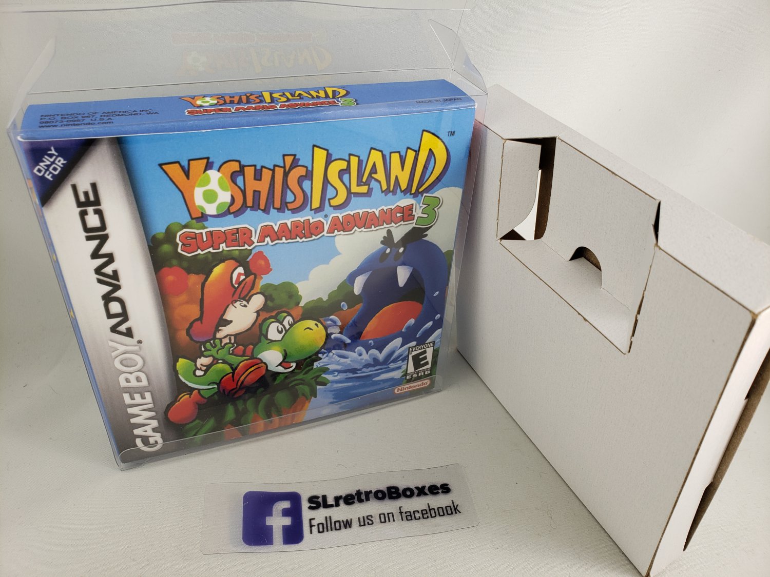 SUPER MARIO ADVANCE 3 YOSHI'S ISLAND - Nintendo GBA Custom Box optional