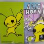 MANUAL GCN - ALIEN HOMINID - Nintendo Gamecube Replacement Instruction Booklet