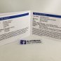 MANUAL NES - G.I. JOE 2 ATLANTIS FACTOR - Nintendo Replacement Instruction Manual Booklet