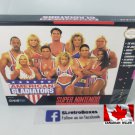 AMERICAN GLADIATORS - SNES, Super Nintendo Custom replacement Box optional w/ Insert Tray & PVC
