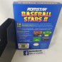BASEBALL STARS II - NES, Nintendo Custom replacement BOX optional w/ Dust Cover & PVC Protector