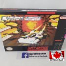 CYBER SPIN - SNES, Super Nintendo Custom replacement Box optional w/ Insert Tray & PVC Protector