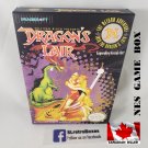 DRAGON'S LAIR - NES, Nintendo Custom replacement BOX optional w/ Dust Cover & PVC Protector